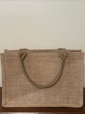 Natural Jute Tote Bag
